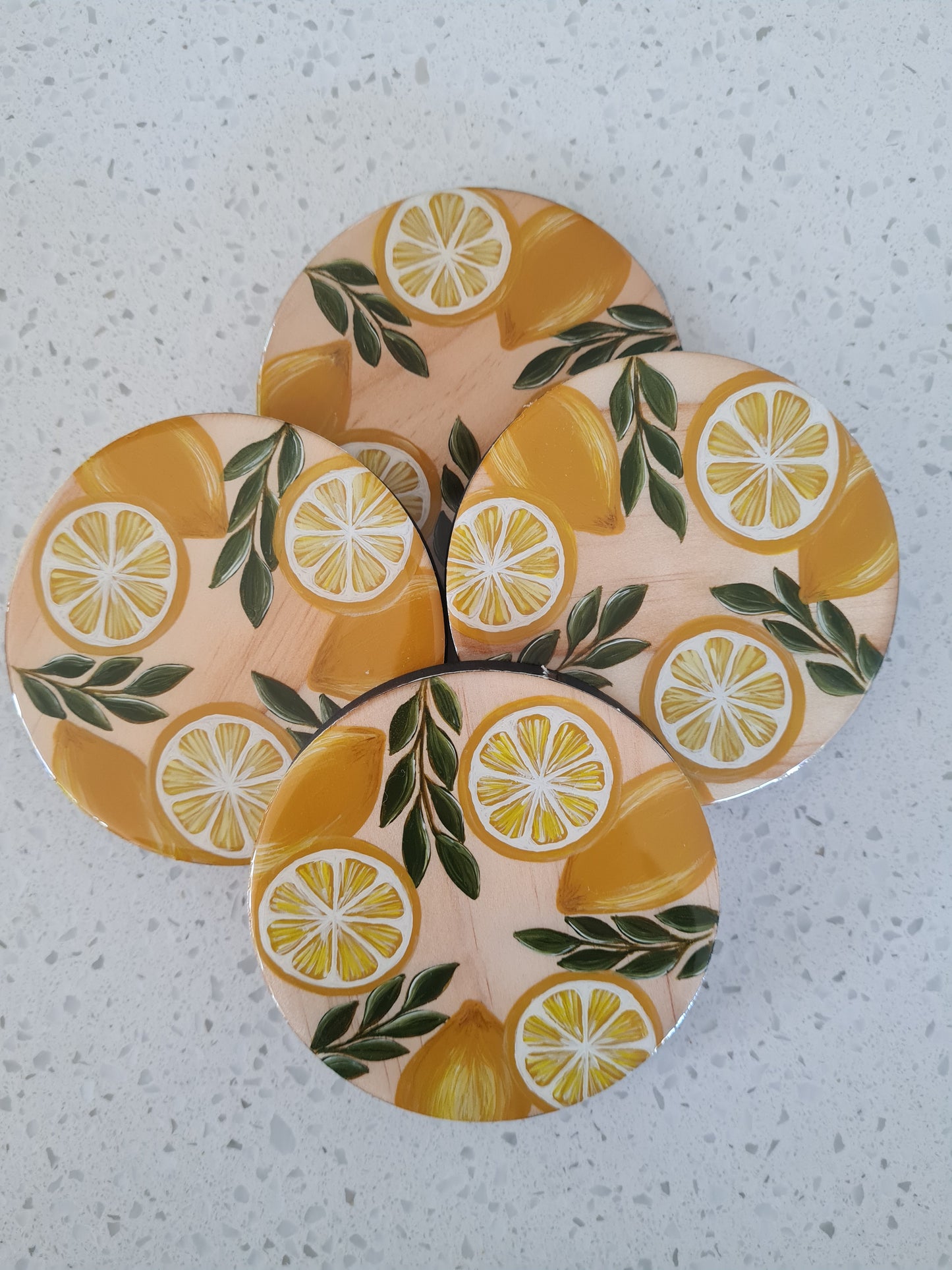 Round coasters