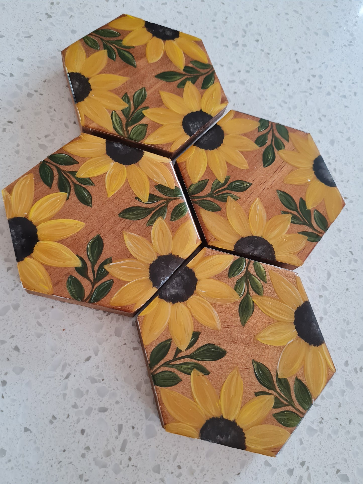 Round coasters