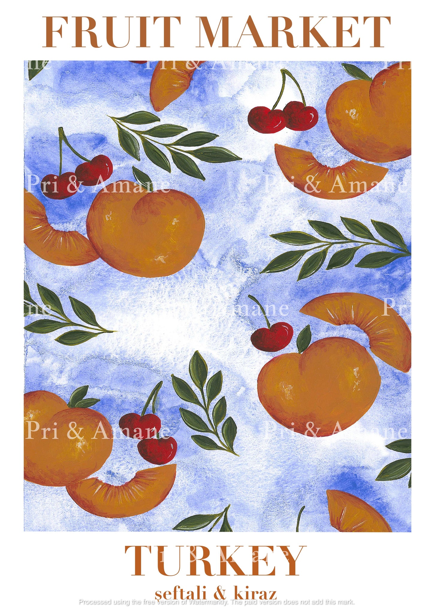Fruit Market print