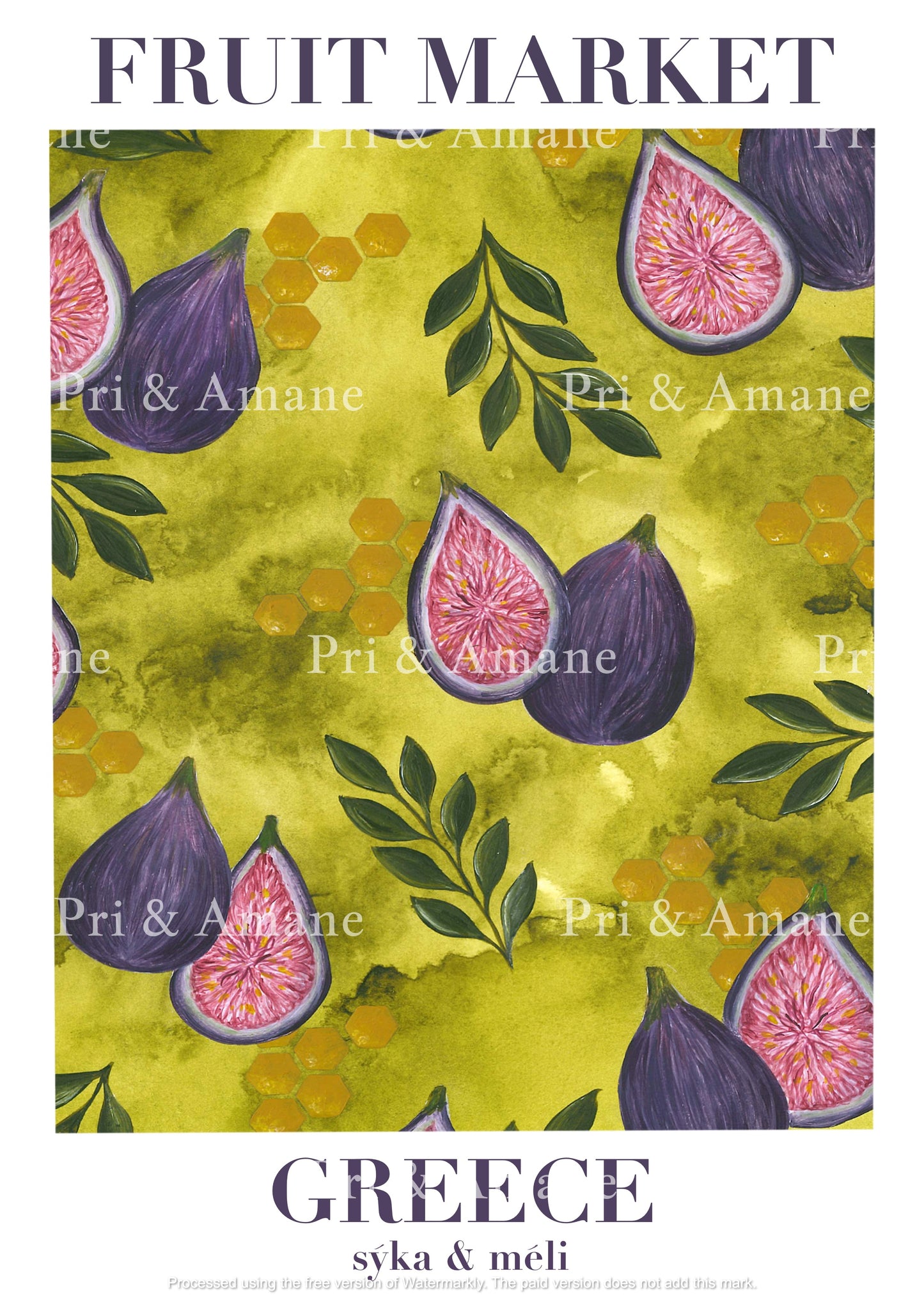 Fruit Market print