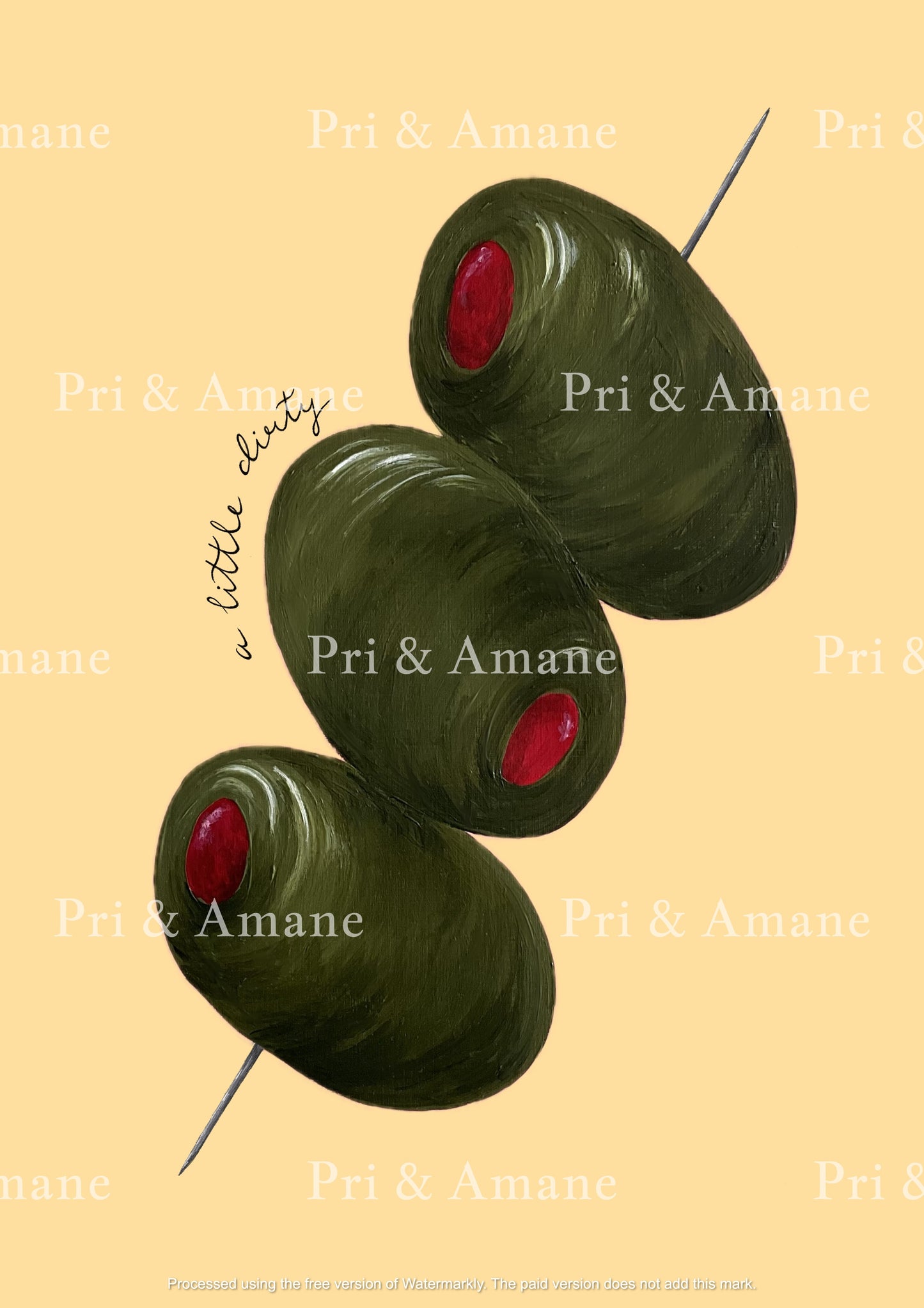 Olives Print
