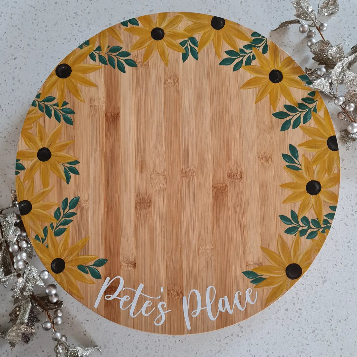 Hand Painted Lazy Susans